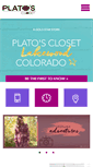 Mobile Screenshot of platosclosetlakewood.com